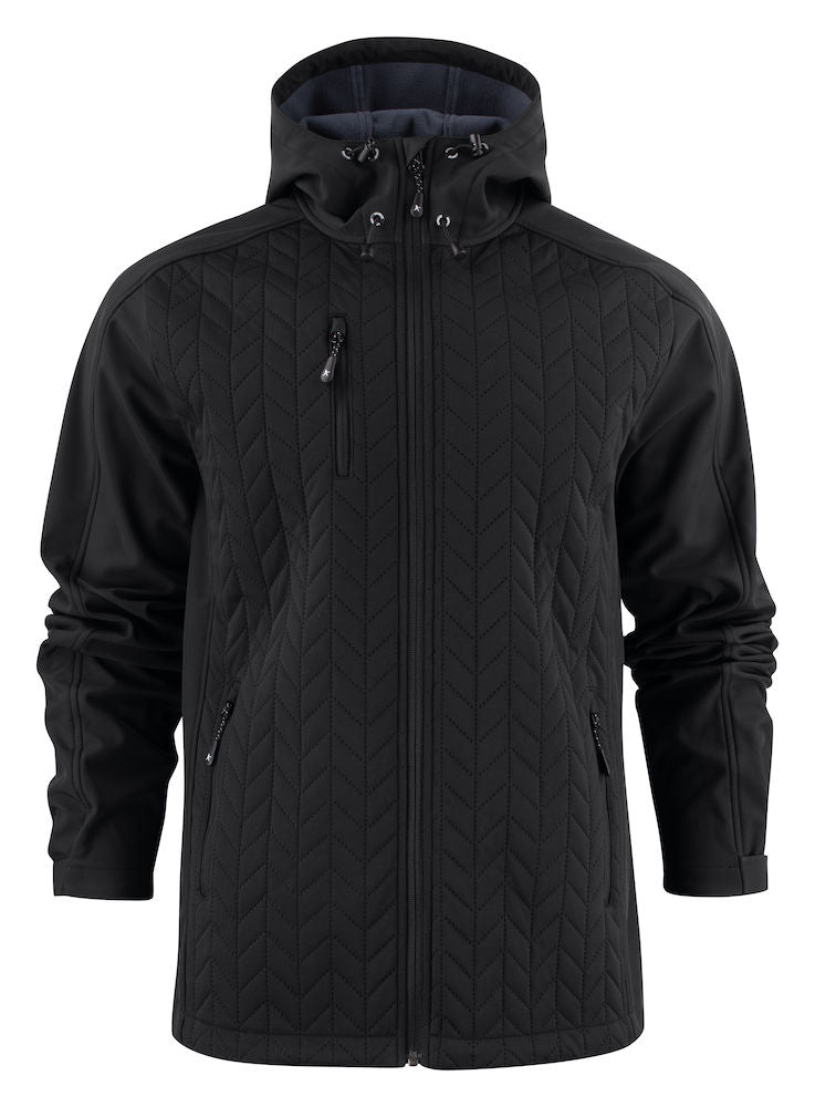 James Harvest Myers Jacket- Mens Softshell & Quilted Hybrid Jacket. 3 Colours. S-3XL - Winter Jacket - Logo Free Clothing