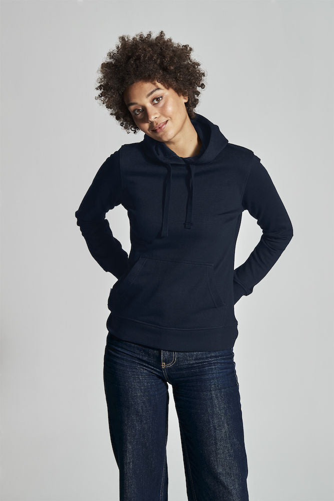 Cottover Ladies Eco Hoodie. Fairtrade Organic Cotton Sweater Hoodie. 14 Colours XS-2XL - Hoodie - Logo Free Clothing