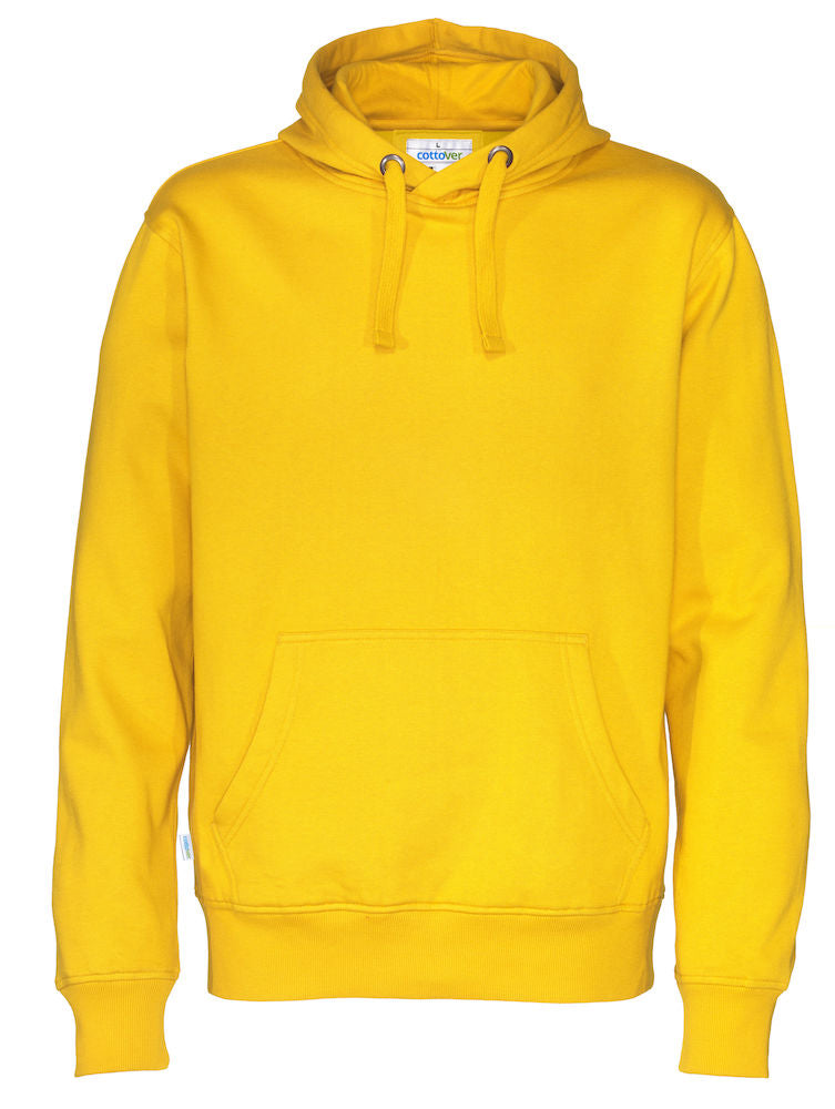 Cottover Mens Eco Hoodie. Fairtrade Organic Cotton Sweater Hoodie. 14 Colours S-4XL - Hoodie - Logo Free Clothing