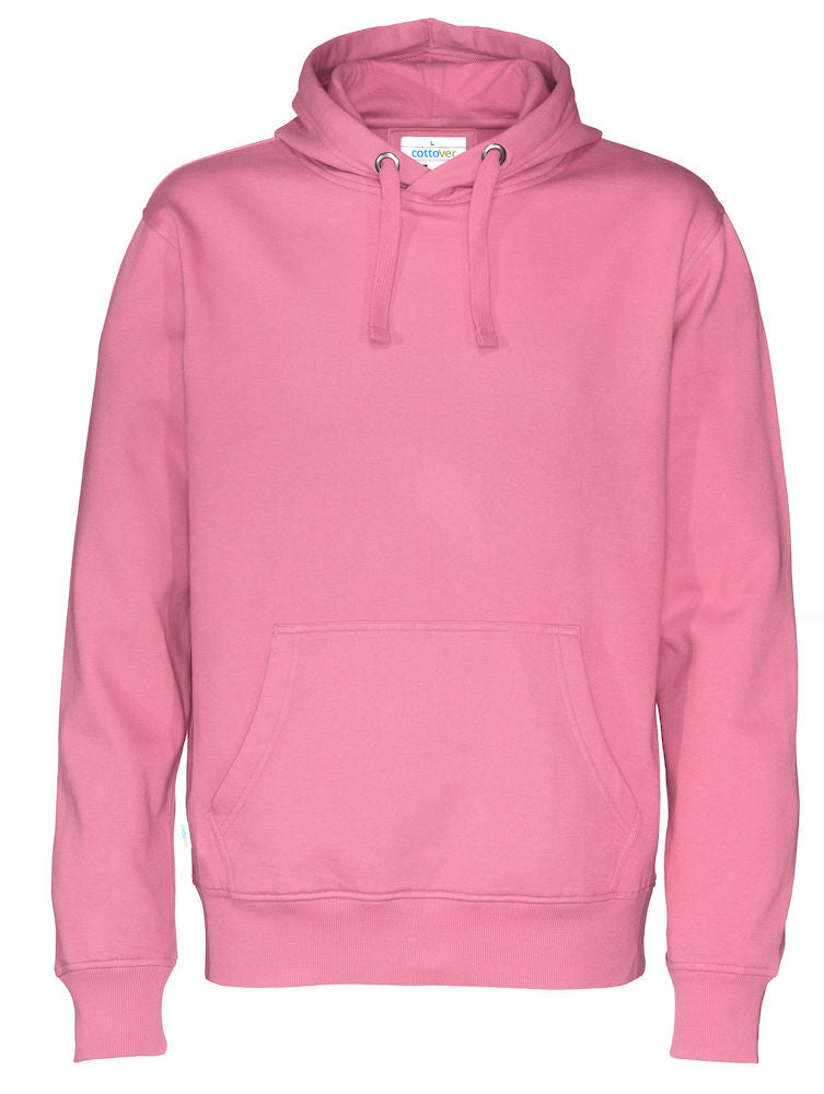 Cottover Mens Eco Hoodie. Fairtrade Organic Cotton Sweater Hoodie. 14 Colours S-4XL - Hoodie - Logo Free Clothing