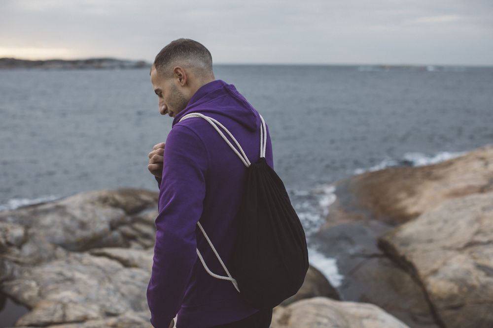 Cottover Mens Eco Hoodie. Fairtrade Organic Cotton Sweater Hoodie. 14 Colours S-4XL - Hoodie - Logo Free Clothing