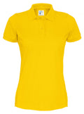 Cottover Ladies Organic Cotton Polo Shirt. Fairtrade Eco Pique Polo. 14 Colours XS-2XL - Polo Shirt - Logo Free Clothing