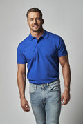 Cottover Mens Organic Cotton Polo Shirt. Fairtrade Eco Pique Polo. 13 Colours S-4XL - Polo Shirt - Logo Free Clothing