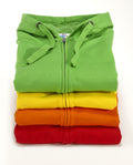 Cottover Ladies Zipped Eco Hoodie. Fairtrade Organic Cotton. 14 Colours XS-2XL - Hoodie - Logo Free Clothing