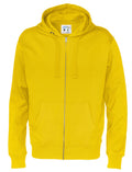 Cottover Mens Zipped Eco Hoodie. Fairtrade Organic Cotton. 14 Colours S-4XL - Hoodie - Logo Free Clothing