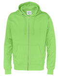 Cottover Mens Zipped Eco Hoodie. Fairtrade Organic Cotton. 14 Colours S-4XL - Hoodie - Logo Free Clothing