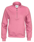 Cottover Half Zip Eco Sweatshirt Unisex. Fairtrade Organic Cotton. 14 Colours. S-4XL - Sweatshirt - Logo Free Clothing