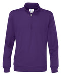 Cottover Half Zip Eco Sweatshirt Unisex. Fairtrade Organic Cotton. 14 Colours. S-4XL - Sweatshirt - Logo Free Clothing