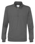 Cottover Half Zip Eco Sweatshirt Unisex. Fairtrade Organic Cotton. 14 Colours. S-4XL - Sweatshirt - Logo Free Clothing