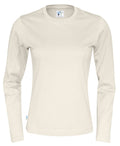 Cottover Ladies Eco Long Sleeve Tee Shirt. Fairtrade Organic Cotton. 12 Colours. XS-2XL - Tee Shirt - Logo Free Clothing