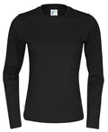 Cottover Ladies Eco Long Sleeve Tee Shirt. Fairtrade Organic Cotton. 12 Colours. XS-2XL - Tee Shirt - Logo Free Clothing