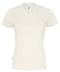 Cottover Ladies Eco V Neck Tee Shirt. Fairtrade Organic Cotton. 14 Colours. XS-2XL - Tee Shirt - Logo Free Clothing