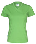 Cottover Ladies Eco V Neck Tee Shirt. Fairtrade Organic Cotton. 14 Colours. XS-2XL - Tee Shirt - Logo Free Clothing