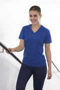 Cottover Ladies Eco V Neck Tee Shirt. Fairtrade Organic Cotton. 14 Colours. XS-2XL - Tee Shirt - Logo Free Clothing