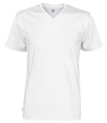 Cottover Mens Organic V Neck Tee Shirt. 100% Organic Cotton. 14 Colours. S-4XL - Tee Shirt - Logo Free Clothing