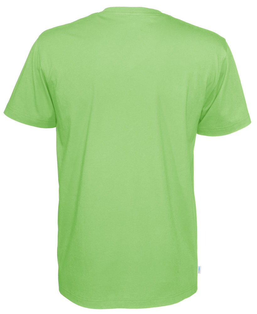 Cottover Mens Organic V Neck Tee Shirt. 100% Organic Cotton. 14 Colours. S-4XL - Tee Shirt - Logo Free Clothing