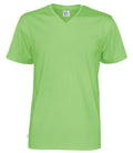 Cottover Mens Organic V Neck Tee Shirt. 100% Organic Cotton. 14 Colours. S-4XL - Tee Shirt - Logo Free Clothing