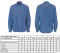 Cottover Denim Shirt | Mens Slim Fit | Organic Cotton Shirt | GOTS | Fairtrade | XS-3XL - Shirt - Logo Free Clothing