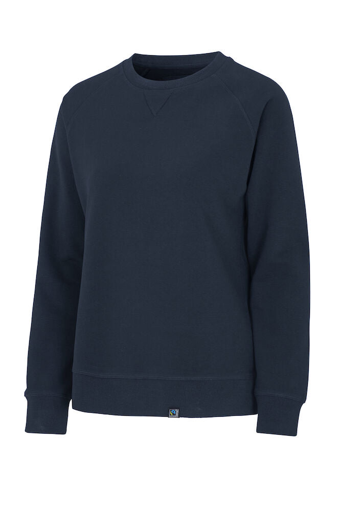Cottover Ladies Heavyweight Crewneck Sweatshirt | GOTS Organic Cotton | 3 Colours | XS-2XL - Sweatshirt - Logo Free Clothing