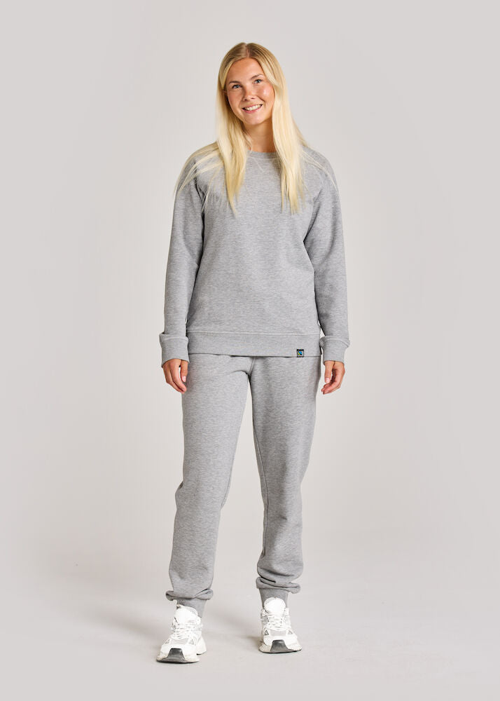 Cottover Ladies Heavyweight Crewneck Sweatshirt | GOTS Organic Cotton | 3 Colours | XS-2XL - Sweatshirt - Logo Free Clothing