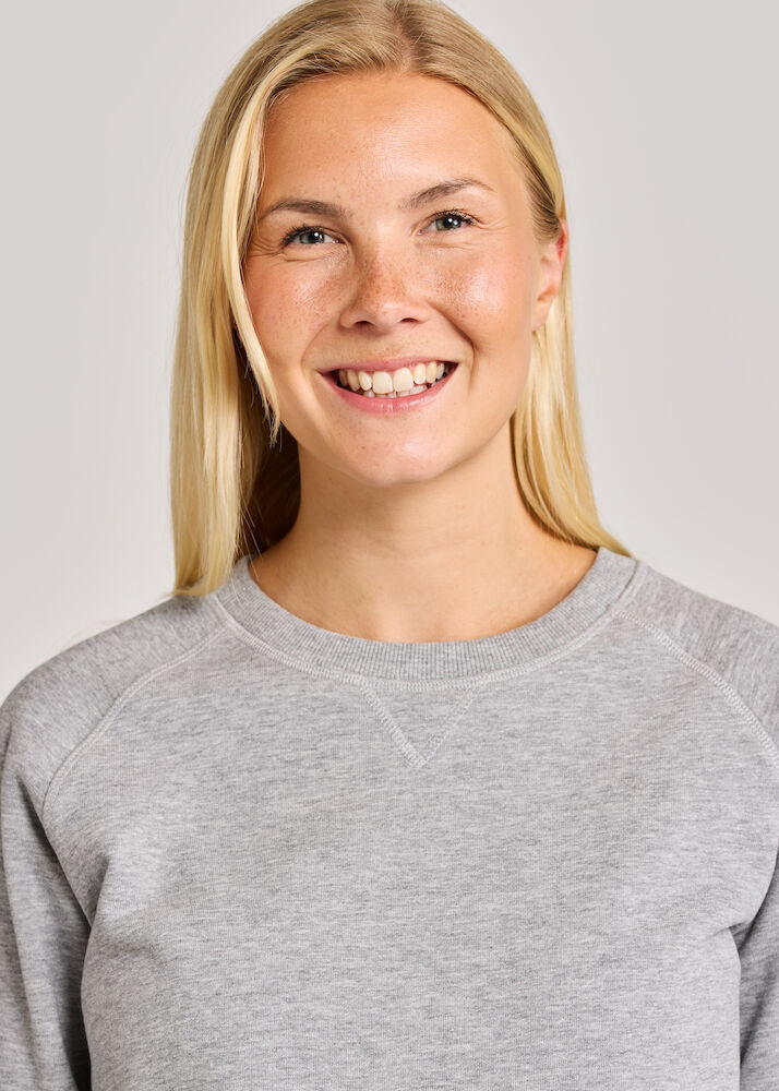 Cottover Ladies Heavyweight Crewneck Sweatshirt | GOTS Organic Cotton | 3 Colours | XS-2XL - Sweatshirt - Logo Free Clothing