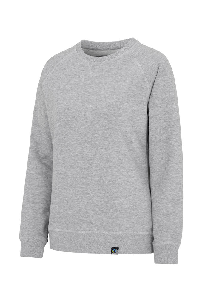 Cottover Ladies Heavyweight Crewneck Sweatshirt | GOTS Organic Cotton | 3 Colours | XS-2XL - Sweatshirt - Logo Free Clothing