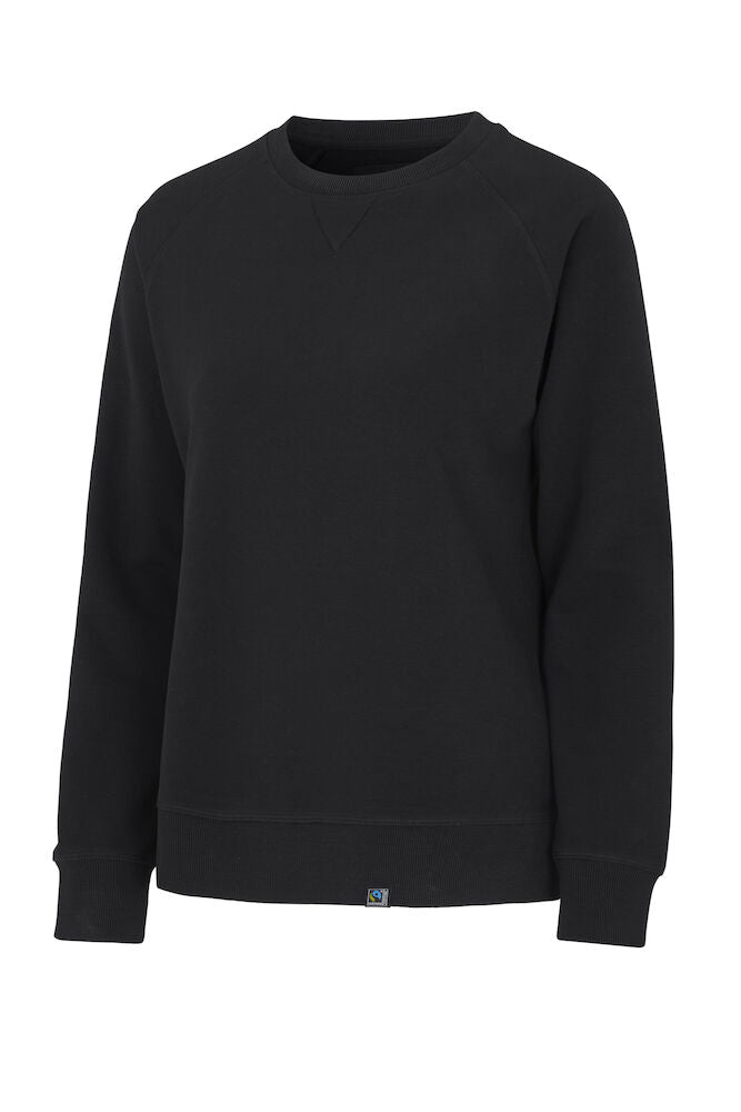 Cottover Ladies Heavyweight Crewneck Sweatshirt | GOTS Organic Cotton | 3 Colours | XS-2XL - Sweatshirt - Logo Free Clothing