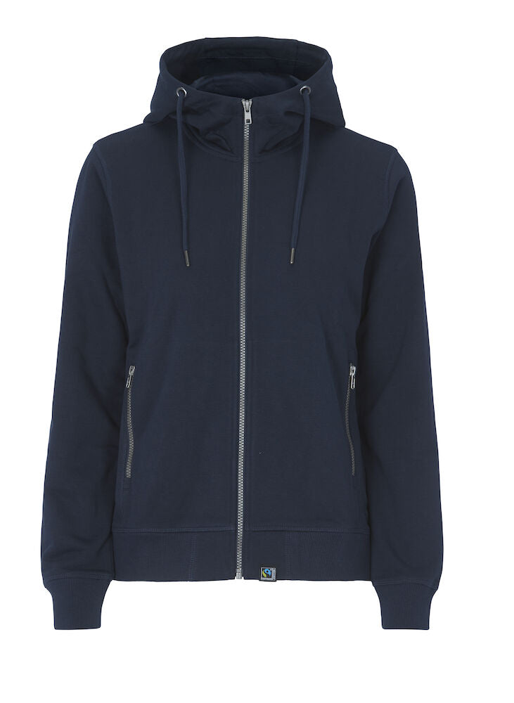 Cottover Ladies Heavyweight Zip-Up Hoodie | GOTS | French Terry Organic Cotton | XS-2XL - Hoodie - Logo Free Clothing