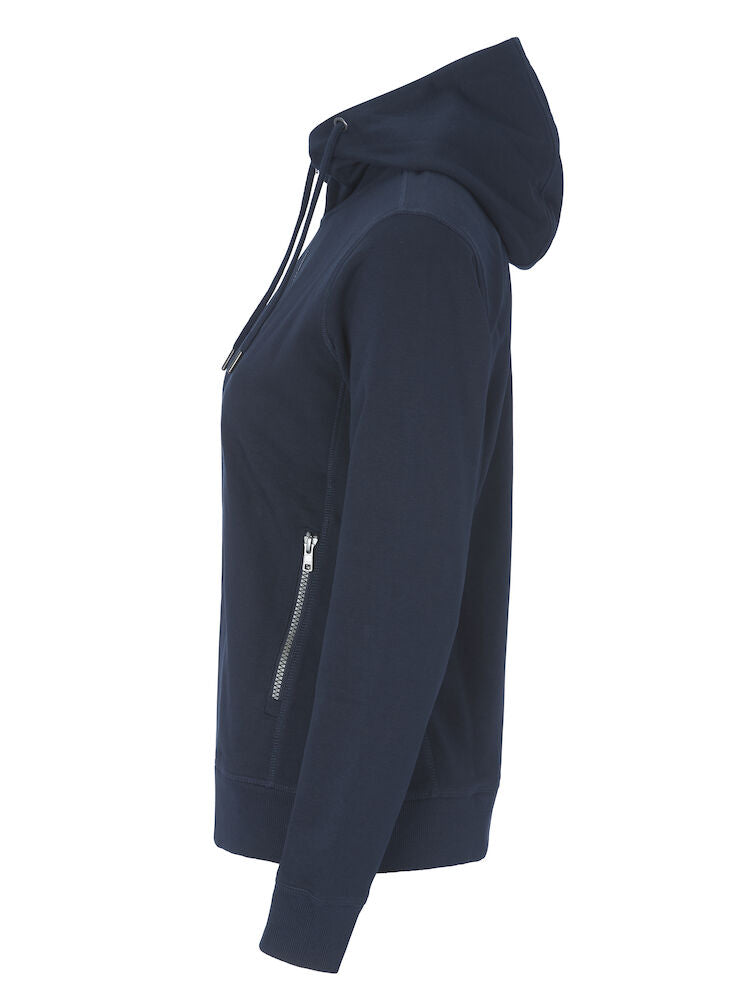 Cottover Ladies Heavyweight Zip-Up Hoodie | GOTS | French Terry Organic Cotton | XS-2XL - Hoodie - Logo Free Clothing
