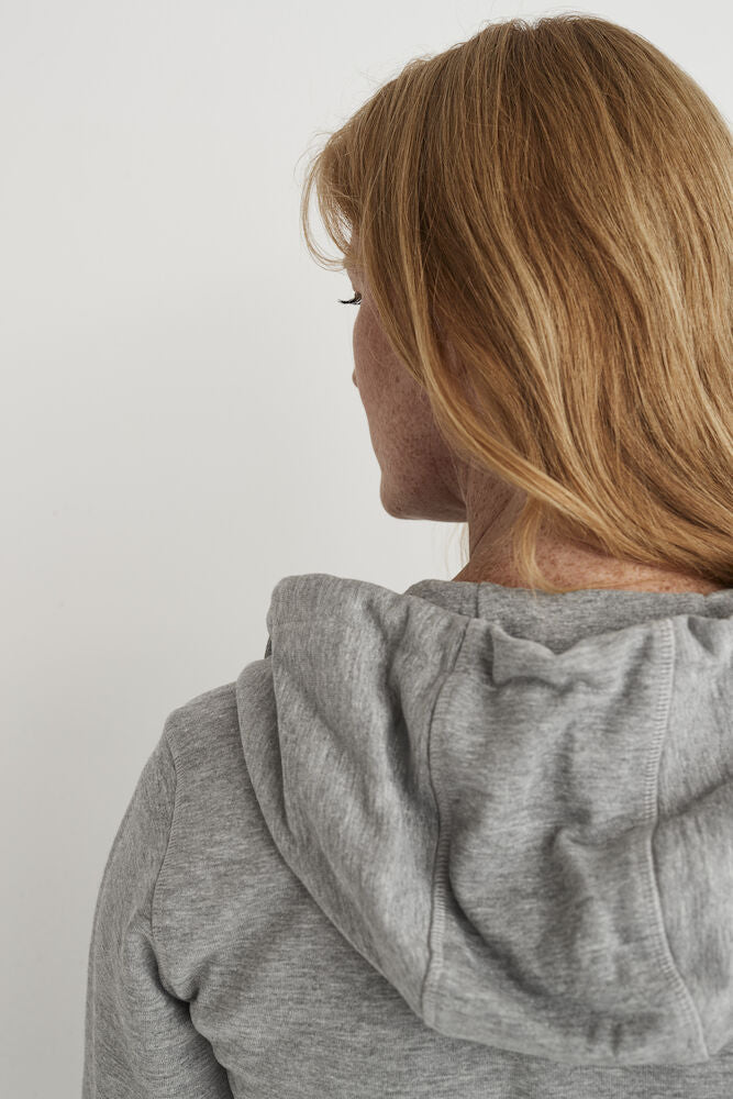 Cottover Ladies Heavyweight Zip-Up Hoodie | GOTS | French Terry Organic Cotton | XS-2XL - Hoodie - Logo Free Clothing