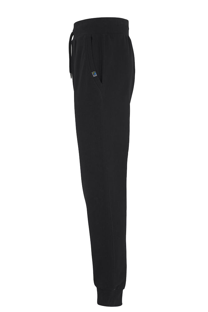 Cottover Mens Heavyweight Joggers | Lounge Wear | GOTS Organic Cotton | Grey or Black | S-4XL - Trousers - Logo Free Clothing