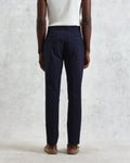 wax london men's Alp - Navy Seersucker Trousers