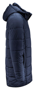 James Harvest Nordmont Mens Padded Winter Coat | Recycled | Navy or Black | S-3XL - Winter Jacket - Logo Free Clothing