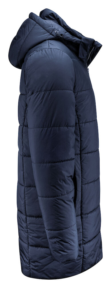 James Harvest Nordmont Mens Padded Winter Coat | Recycled | Navy or Black | S-3XL - Winter Jacket - Logo Free Clothing