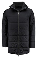James Harvest Nordmont Mens Padded Winter Coat | Recycled | Navy or Black | S-3XL - Winter Jacket - Logo Free Clothing