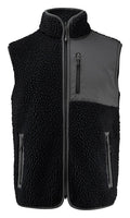 James Harvest Kingsley Mens Sherpa Fleece Gilet | Super Heavyweight Body Warmer | 3 Colours | S-3XL - Gilet - Logo Free Clothing