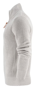 James Harvest Flatwillow 1/4 Zip Heavy Knit Jumper. Unisex. 3 Colours XS-3XL - Knitwear - Logo Free Clothing
