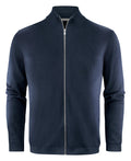 James Harvest Ashland Mens Zip-Up Jumper | Full Zip Knitwear | Organic Cotton | 3 Colours | S-3XL - Knitwear - Logo Free Clothing