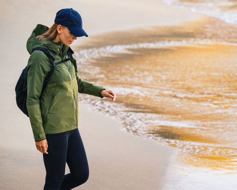 James Harvest Franklin Ladies Zip-Up Jacket | Recycled Hooded Jacket | 2 Colours | XS-2XL - Summer Jacket - Logo Free Clothing