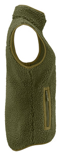 James Harvest Kingsley Ladies Sherpa Fleece Gilet | Super Heavyweight Body Warmer | 3 Colours | XS-2XL - Gilet - Logo Free Clothing
