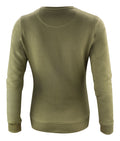 James Harvest Alder Ladies Crewneck Eco-Sweater. Organic Cotton Mix. 3 Colours. XS-2XL - Sweatshirt - Logo Free Clothing