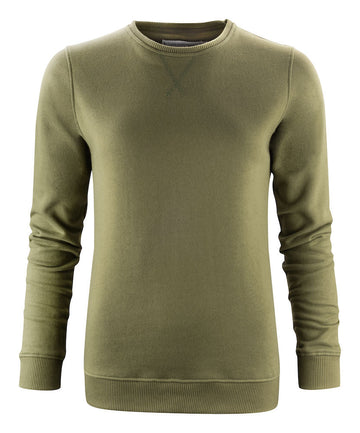 James Harvest Alder Ladies Crewneck Eco-Sweater. Organic Cotton Mix. 3 Colours. XS-2XL - Sweatshirt - Logo Free Clothing