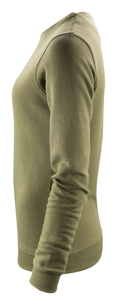 James Harvest Alder Ladies Crewneck Eco-Sweater. Organic Cotton Mix. 3 Colours. XS-2XL - Sweatshirt - Logo Free Clothing