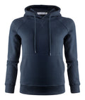 James Harvest Hardin- Ladies Eco Hoodie. Raglan Sleeves. 80/20 Organic Cotton/ Recycled Polyester. XS-2XL - Hoodie - Logo Free Clothing