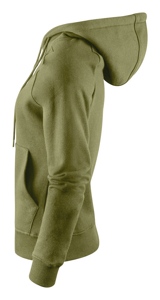 James Harvest Hardin- Ladies Eco Hoodie. Raglan Sleeves. 80/20 Organic Cotton/ Recycled Polyester. XS-2XL - Hoodie - Logo Free Clothing