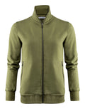 James Harvest Melville Ladies Eco-Full Zip Sweatshirt. 100% recycled. 4 Colours XS-2XL - Sweatshirt - Logo Free Clothing