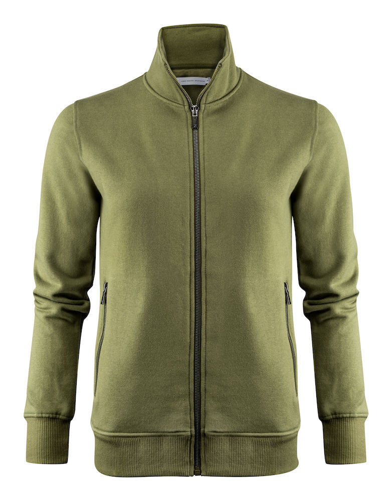 James Harvest Melville Ladies Eco-Full Zip Sweatshirt. 100% recycled. 4 Colours XS-2XL - Sweatshirt - Logo Free Clothing