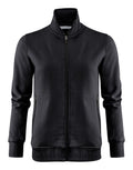 James Harvest Melville Ladies Eco-Full Zip Sweatshirt. 100% recycled. 4 Colours XS-2XL - Sweatshirt - Logo Free Clothing
