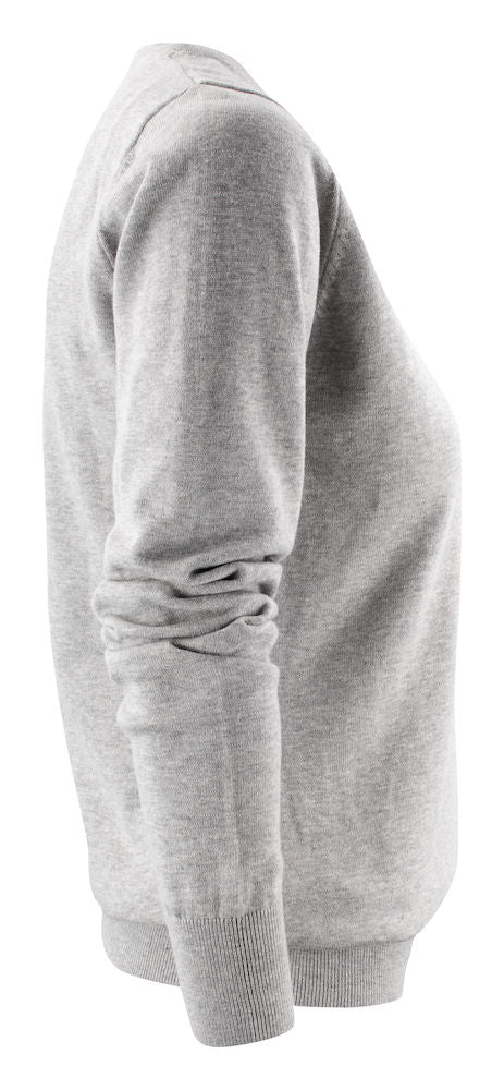 James Harvest Ashland Ladies Cotton Jumper | V-Neck Knitwear | Soft Touch | 5 Colours | XS-2XL - Knitwear - Logo Free Clothing
