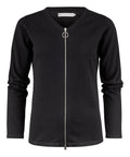 James Harvest Ashland Ladies Zip-Up Jumper | Full Zip Knitwear | Organic Cotton | 3 Colours | XS-2XL - Knitwear - Logo Free Clothing
